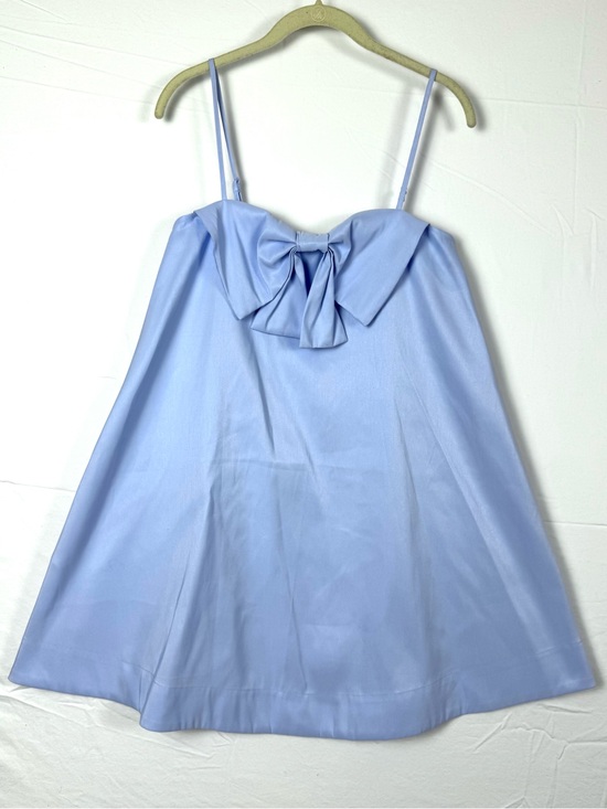 a new day Dresses & Skirts - a new day Powder Blue Babydoll Bow A-Line Spaghetti Strap Mini Trapeze Dress XS